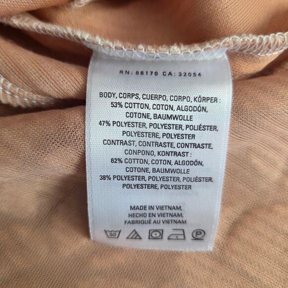 Anthropologie Meadow Rue Sleeveless Rose Turtleneck Top M Lightweight Stretchy - Picture 9 of 14